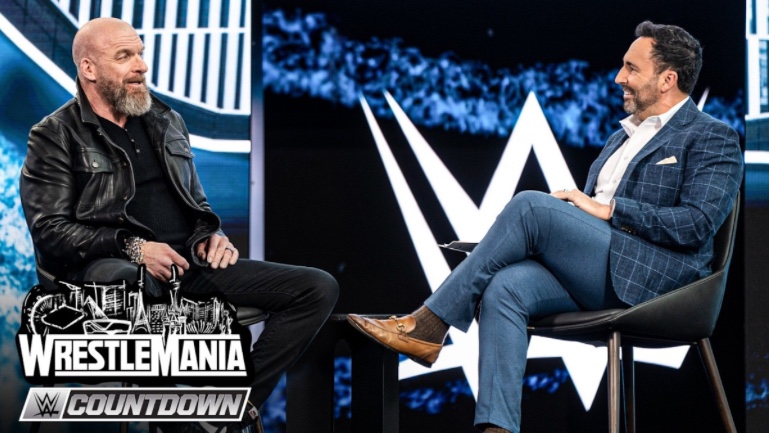 Triple H WWE creative criticism interview Joe Tessitore